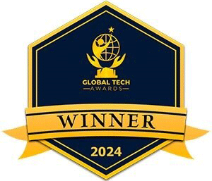 2024 Global Tech Awards Gewinner-Abzeichen