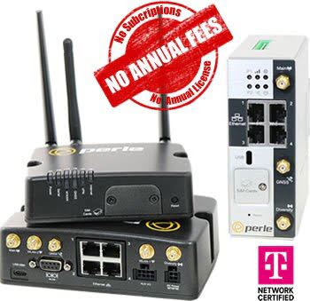Perle IRG LTE-Router sind für das T-Mobile-Netz zertifiziert